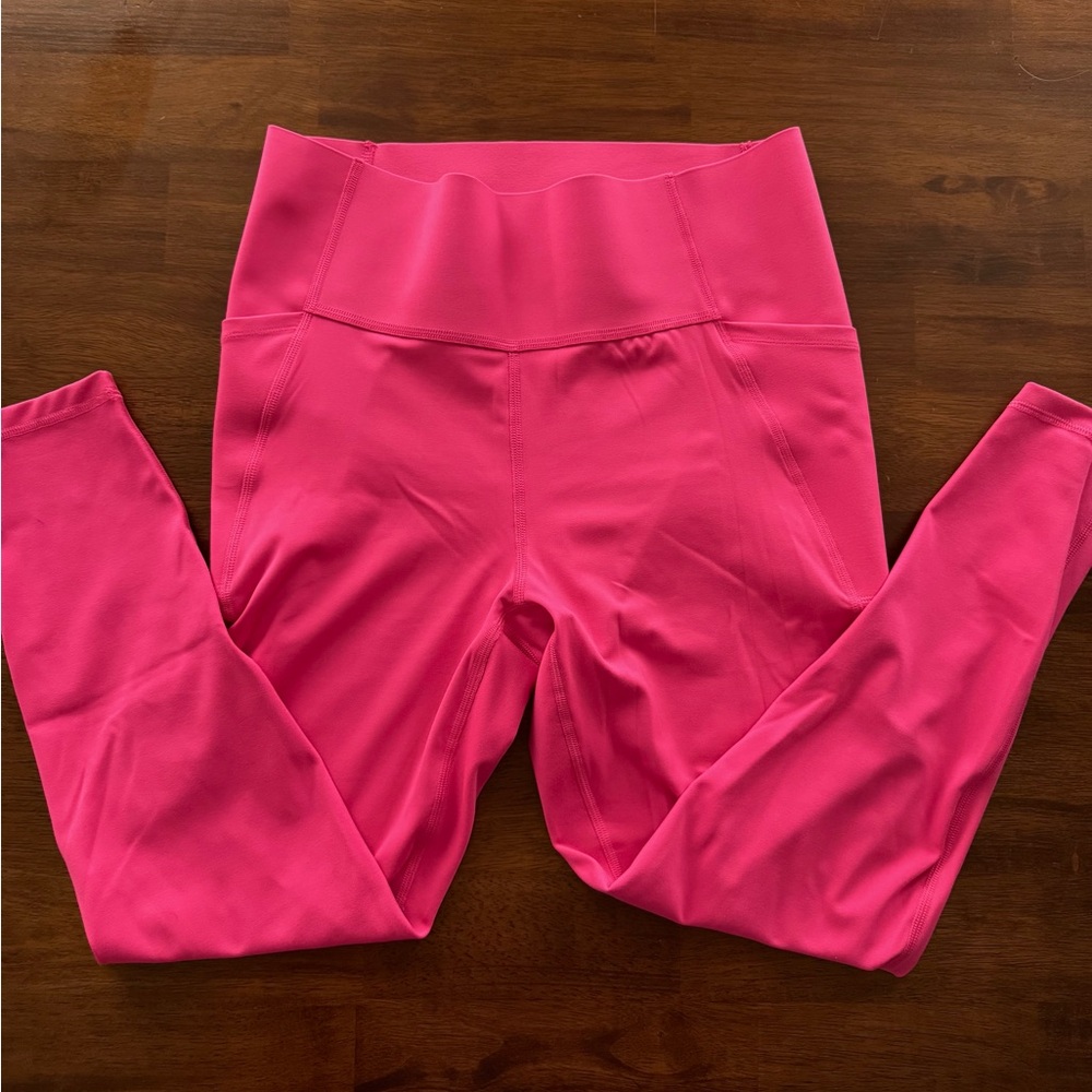 GAP Bright Pink Active Leggings Size Medium